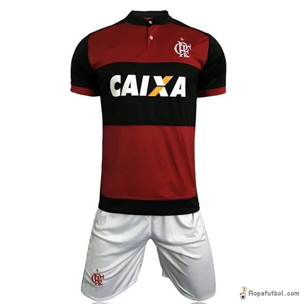 Camiseta Flamengo Replica Primera Ropa Niños 2017/18